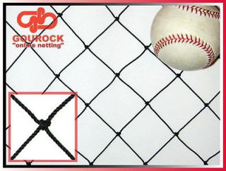 10 X 50 Nylon Baseball Netting, Sport Net, Batting, Barrier Net 