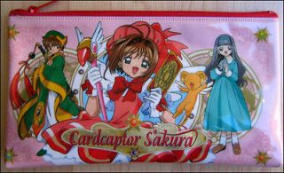   Sakura School Pencil Case Bag Pouch CLAMP Double Side DISCONTINUED