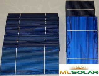 72  3x6 Untabbed Solar Cells DIY Solar Panel Kit w/Wire Flux Diodes 