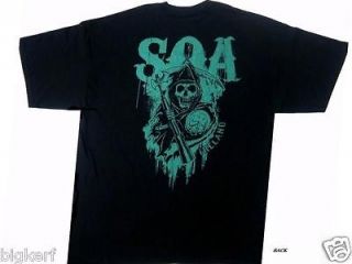Sons of Anarchy {REAPER CREW } Licensed SOA 2 Sided SAMCRO T Shirt 