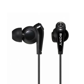Sony MDR NC13 In Ear only Headphones   Black Earphones, earbuds