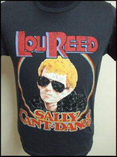 new vintage 80s retro lou reed mod indie t shirt