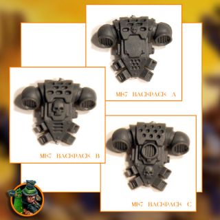 gw wh40k space marine tactical squad backpack variations more options 