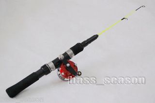 Pcs 1.47ft 45CM Portable Spinning rod Ice Fishing Rod Pole