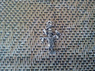 GARDEN FASHION JEWELRY 1 SCARECROW PEWTER 3D PENDANT or CHARM All New.
