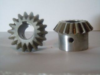Stainless Steel Miter Gear 12M18SS New 1/2 I.D. 2 pc matched set