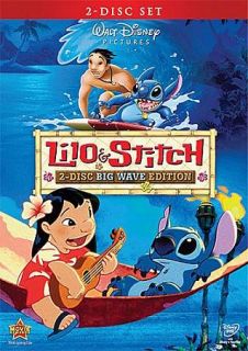 Lilo Stitch DVD, 2009, 2 Disc Set Big Wave Edition