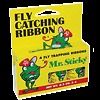 Mr Sticky Fly Catching Trapping Adhesive Hanging Ribbons 4pk Natural 