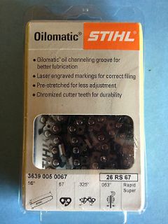16 stihl full chisel saw chain 26rs 67 36390050067 time