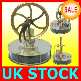 UK STOCK NEW LOW TEMPERATURE STIRLING ENGINE EDUCATIONAL TOY KIT
