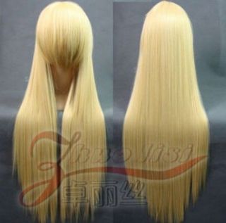 80CM Long straight Cosplay Party Wig Many Colors  + Wig 