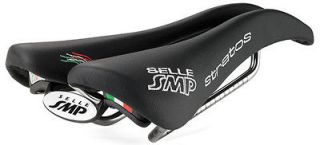 selle smp 2012 stratos bicycle bike seat saddle black time