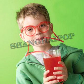 Novelty Straw Sunglasses Glasses Toy Tube Funny Stag Joke Prank Gift 