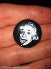 Einstein BUTTON or MAGNET Tongue out Sassy 1 Physics H