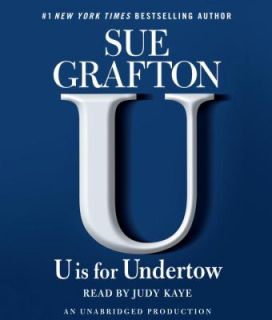 Is for Undertow by Sue Grafton 2009, CD, Unabridged