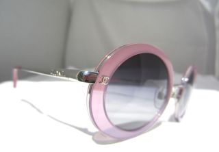 Chanel Sunglasses Glasses 4182 431/3C Pink Silver Authentic New 48 