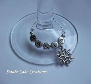 Wine Glass Charm   Horse/Cross/He​art/Rose/Star/​Snowflake with 
