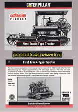 1906 1909 FIRST TRACK TYPE TRACTOR Holt 1993 Caterpillar Earth Movers 