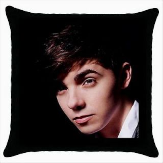 NEW* HOT NATHAN SYKES THE WANTED Black Cushion Cover Throw Pillow Case 