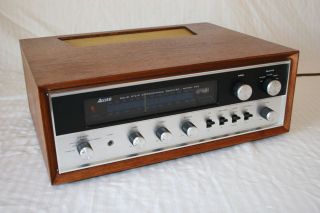 ALLIED 445 Radio Corporation Solid State Stereophonic Receiver w/Wood 