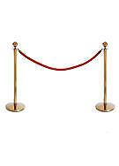 New Rope Stanchion Kit Crowd Control for your Photo Booth Rental 