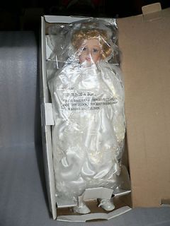 Porcelain Wedding Doll Samantha 17 Tall MIB Heritage Collection 1997 