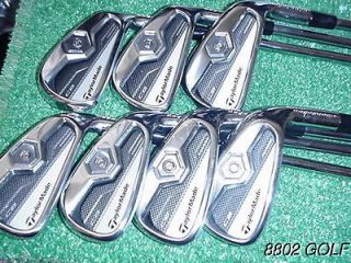 Very Nice Taylor Made TP Forged CB Irons 4 PW R 300 Regular Flex 