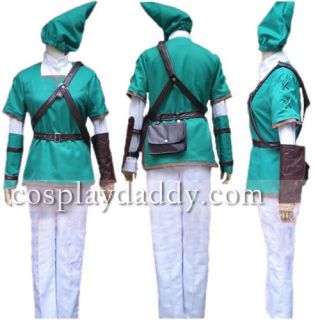 Christmas costume The Legend of Zelda Link Cosplay Costume any size