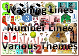   number line eyfs ks1 special needs 1 10 1 20 themes tennis football