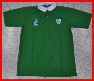 Retro Vintage Ireland Irish National rugby union team Top Polo Shirts 