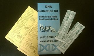 dna paternity test incl kit lab fees results 3 pers