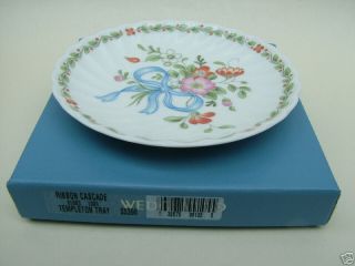 wedgwood ribbon cascade templeton tray new boxed 