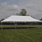 20x40 White Pole Tent New Economy Line Party Tents Wedding Event 
