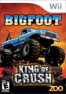   KING OF CRUSH 2011 WII NTSC NORTH AMERICA RACING GAME NEW SEALED BOX