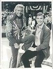 1982 Ringling Bros Trainer Gebel Williams & Actor Richard Thomas Press 