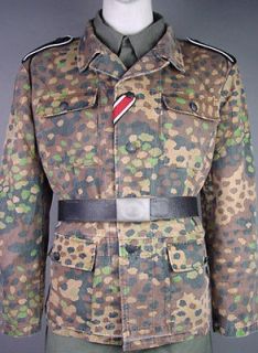 ww2 german dot 44 camo field tunic pre aged s