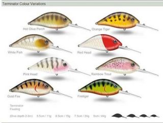 fox terminator pike lures floating 9cm more options colour time