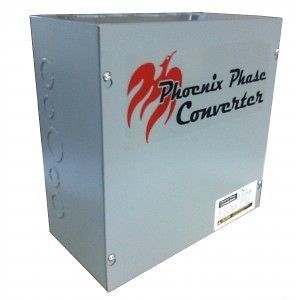 20 hp rotary phase converter panel add your own motor