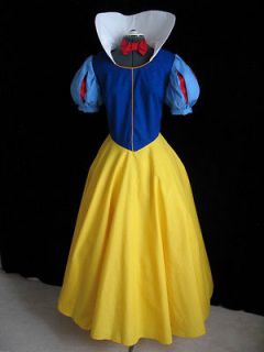 new adult snow white dress gown costume size 6