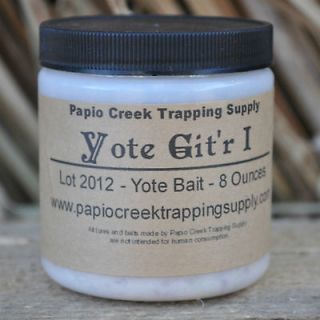 Papio Creek Trapping Supply Coyote Bait Yote Gitr 1 8 Ounces