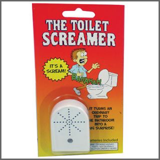 toilet screamer bathroom gag gift scare joke potty fun time