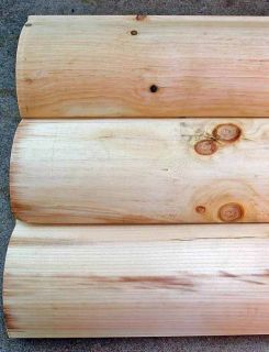 x8 white pine log siding tongue groove 1st quality