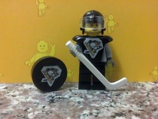 Lego NHL CUSTOM PITTSBURGH Penguins Hockey Minifigure Add 