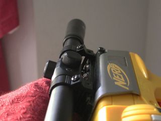 metal sniper scope fits all nerf guns adjustable sights time