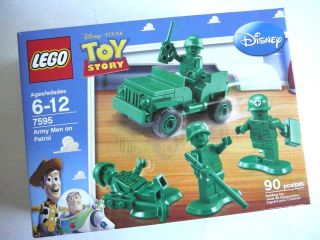 lego 7595 disney pixar toy story army men on patrol