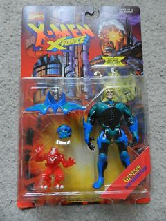 NIP 1995 X Men X Force GENESIS Action Figure   Toy Biz   Marvel Comics