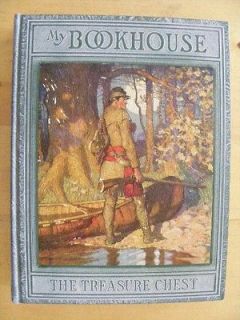 TREASURE CHEST of MY BOOKHOUSE No 4 by OLIVE MILLER 1928 1st CHARLES 