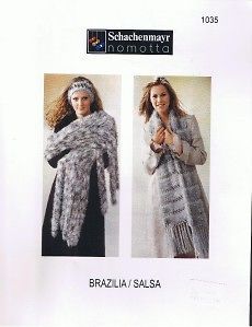 schachenmayr nomotta 1035 knitting brazilia scarf x2 from canada time