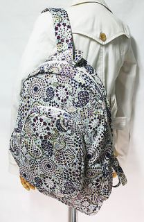 Paisley Backpack fabric Bookbag Ethnic Flower Bohemian school bag /new 