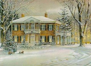trisha romance white christmas limited edition print from canada time